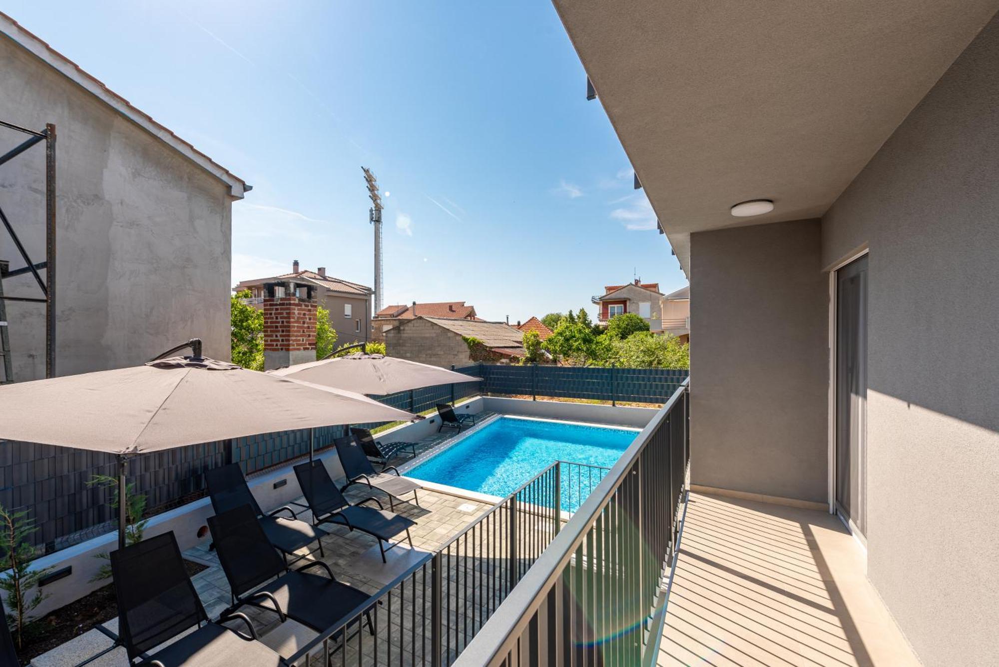 Apartmani Diva Zadar Kamer foto